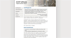 Desktop Screenshot of anticutandpaste.com